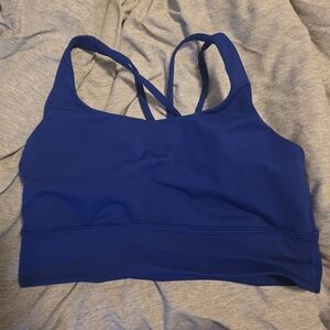 Lululemon        Riverside Blue Energy Longline Size 10 Brand New Without Tags